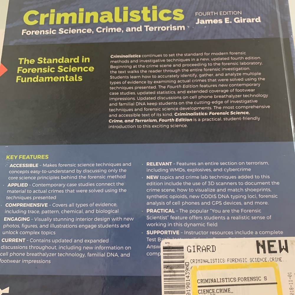 Forensics text book - Picture 2 of 4